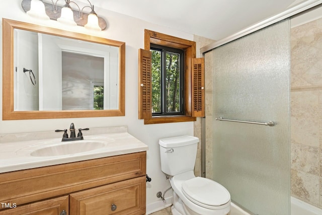 18 Frances St, Chapel Hill, NC 27517 - full bath with vanity and a shower with shower door