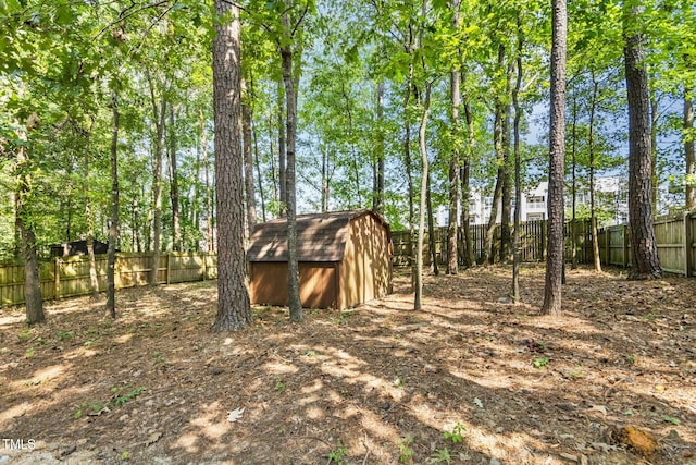 18 Frances St, Chapel Hill, NC 27517 - fenced backyard featuring a shed