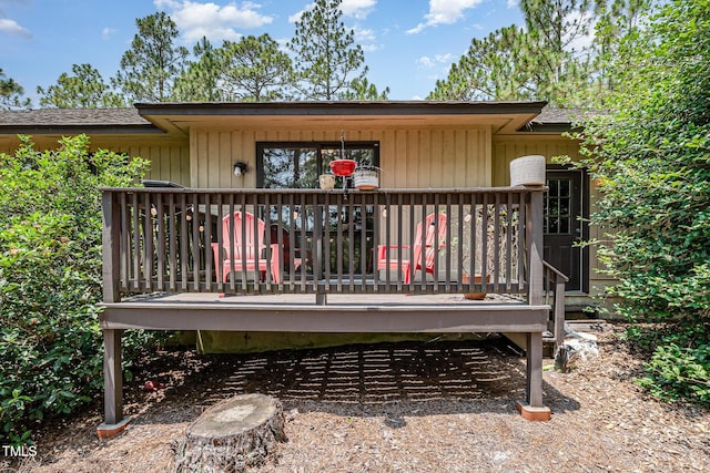 6 Driving Range Rd, Pinehurst, NC 28374 - view of wooden terrace