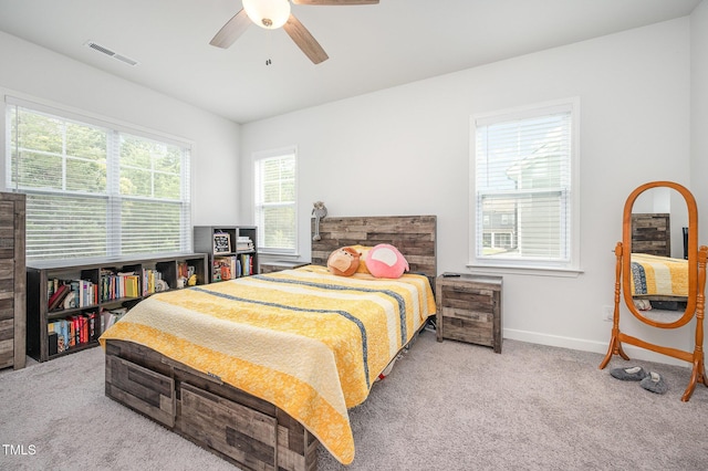 321 Conrad Ln, Wake Forest, NC 27587 - bedroom featuring carpet and ceiling fan