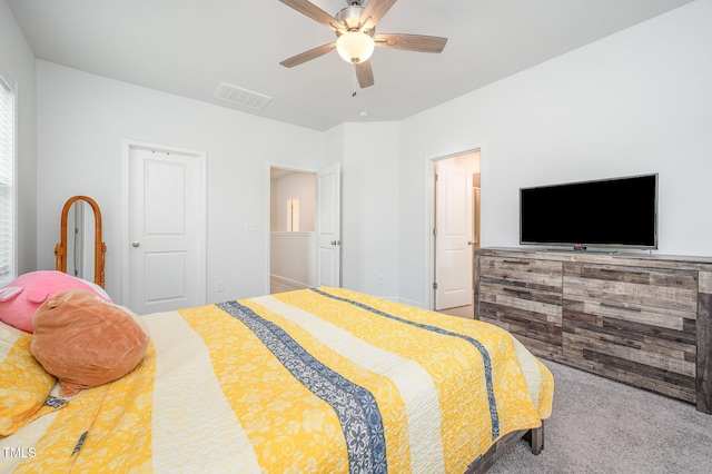 321 Conrad Ln, Wake Forest, NC 27587 - bedroom featuring carpet floors and ceiling fan