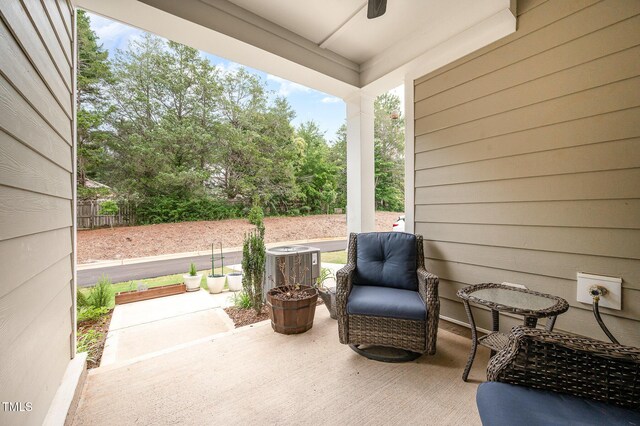 321 Conrad Ln, Wake Forest, NC 27587 - view of patio / terrace