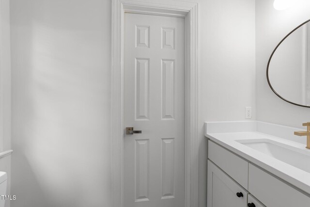 807 Edmund St, Raleigh, NC 27604 - bathroom with vanity and toilet