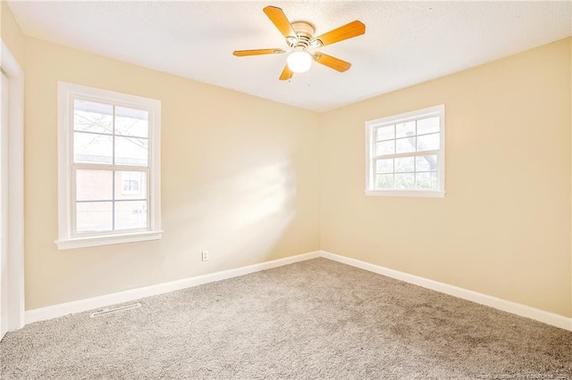 334 Richmond Dr, Fayetteville, NC 28304 - spare room with carpet floors and a ceiling fan