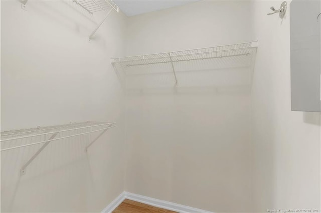 6324 Foxlake Dr, Fayetteville, NC 28314 - walk in closet featuring light wood-type flooring