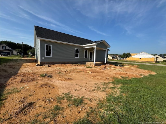 6301 Emerson Grove Ct, Stedman, NC 28391 - rear view of house