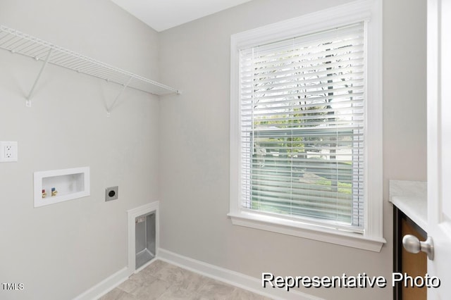 59 Curling Creek Dr Unit I285, Clayton, NC 27527 - laundry area featuring washer hookup and hookup for an electric dryer