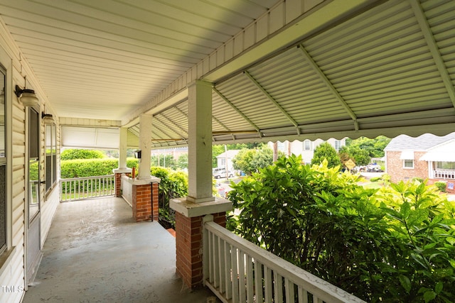 907 Morehead Ave, Durham, NC 27707 - view of covered porch