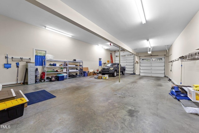 1221 Sagamore Dr, Louisburg, NC 27549 - garage with a garage door opener
