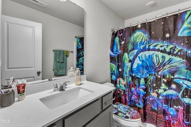 220 Garden Vine Trl, Raleigh, NC 27610 - full bathroom with vanity and a shower with shower curtain