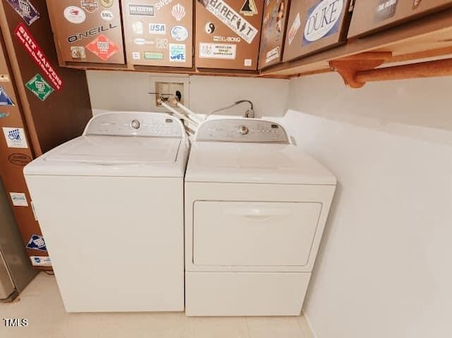 64 Robin Rd, Semora, NC 27343 - laundry room with separate washer and dryer