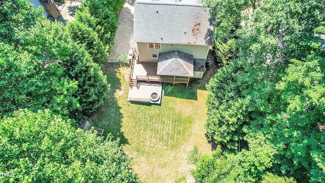212 Heidinger Dr, Cary, NC 27511 - view from above of property