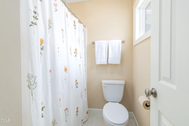 10906 Flower Bed Ct, Raleigh, NC 27614 - full bathroom featuring toilet and a shower with curtain
