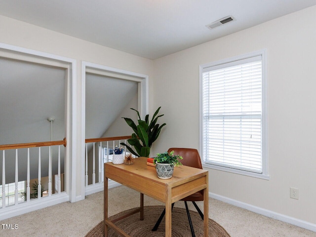 1103 Mallory Ln, Durham, NC 27713 - carpeted office space featuring baseboards