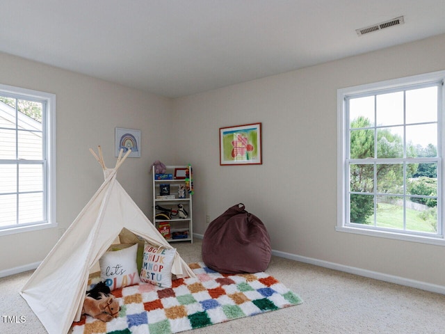 1103 Mallory Ln, Durham, NC 27713 - playroom featuring healthy amount of natural light and carpet