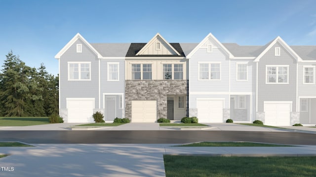 1149 Weavers Trace Dr, Zebulon, NC 27597 - multi unit property with stone siding and a garage