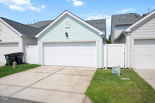 979 Branch Line Ln, Apex, NC 27502 - view of front of home featuring a garage and concrete driveway