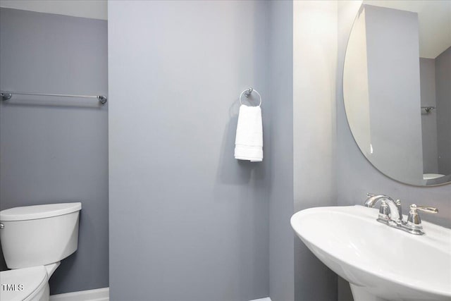 979 Branch Line Ln, Apex, NC 27502 - half bath with a sink and toilet