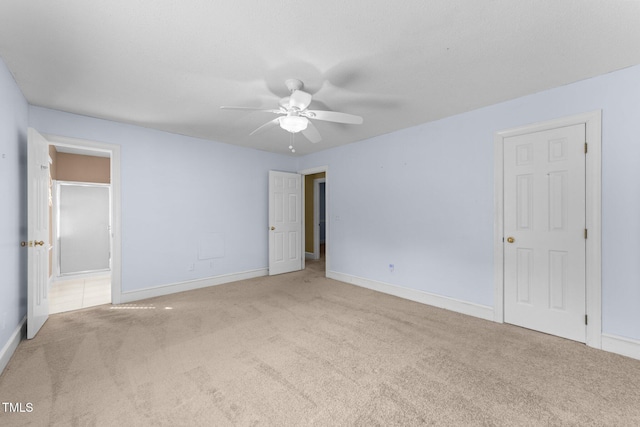 2205 Bufflehead Rd, Raleigh, NC 27616 - unfurnished bedroom with carpet flooring and a ceiling fan