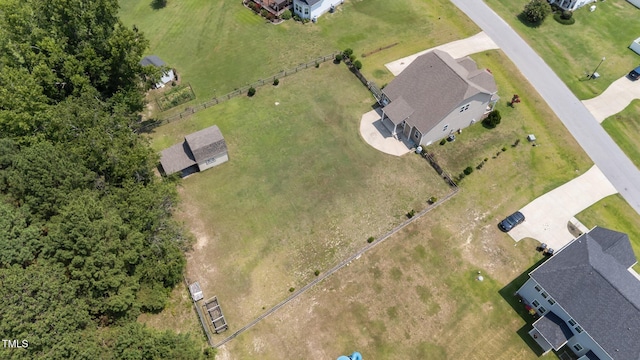 85 Twelve Oaks Dr, Willow Springs, NC 27592 - aerial view of property and surrounding area