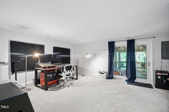 7286 Shellburne Dr, Raleigh, NC 27612 - carpeted office space featuring baseboards