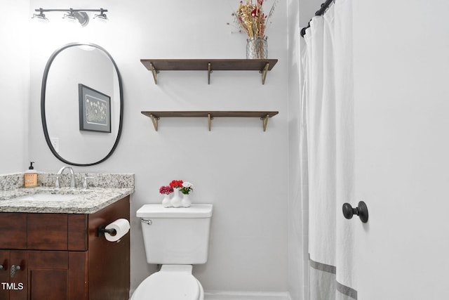 7286 Shellburne Dr, Raleigh, NC 27612 - full bath with vanity and a shower with shower curtain