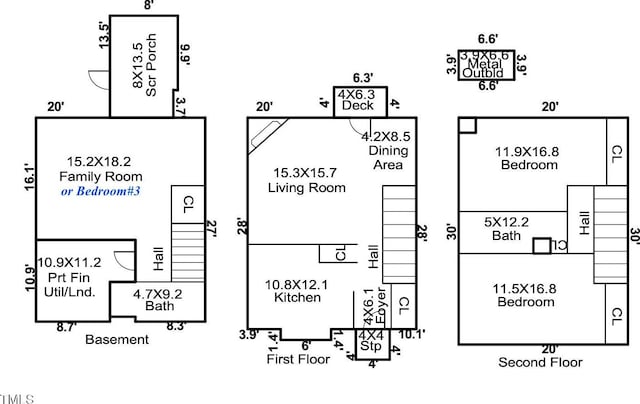 7286 Shellburne Dr, Raleigh, NC 27612 - view of home floor plan