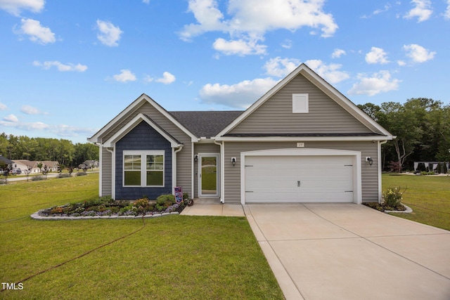 19 Linda Lou Ln Unit 19, Angier, NC 27501 - view of front of house with a front yard and concrete driveway