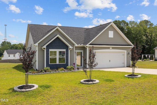 19 Linda Lou Ln Unit 19, Angier, NC 27501 - traditional-style house featuring a shingled roof, driveway, and a garage