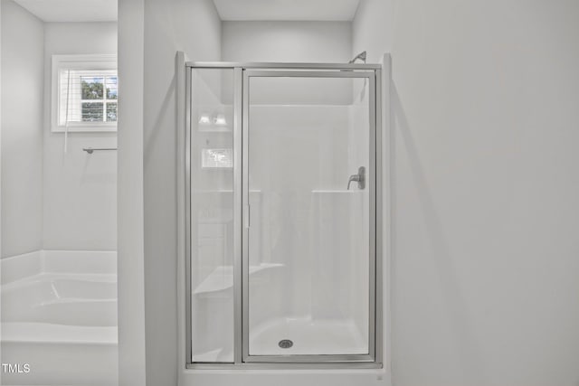 19 Linda Lou Ln Unit 19, Angier, NC 27501 - full bathroom with a shower stall and a bath
