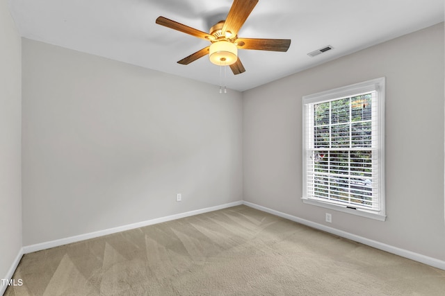 605 Catlin Rd, Cary, NC 27519 - empty room featuring carpet flooring and ceiling fan