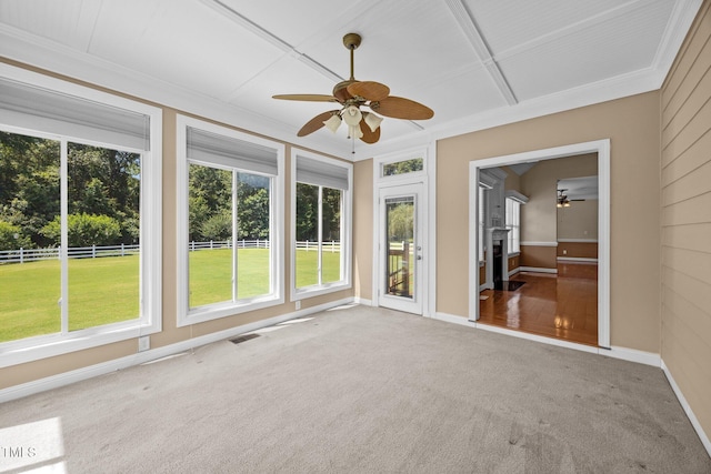 6965 Ogburn Farms Dr, Willow Springs, NC 27592 - view of unfurnished sunroom