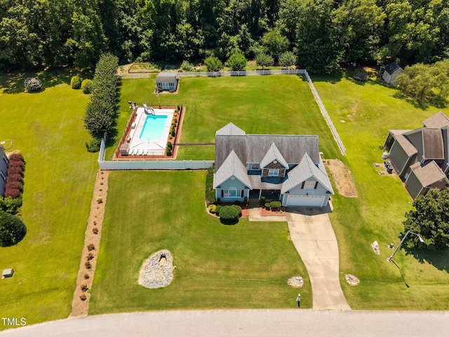 6965 Ogburn Farms Dr, Willow Springs, NC 27592 - view of subject property with a pool