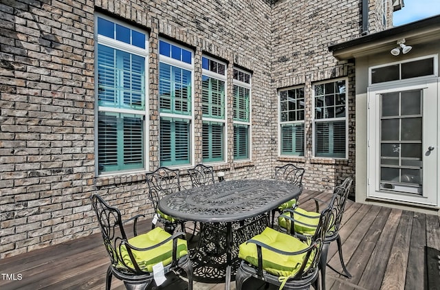 39 Wood Stork Ct, Clayton, NC 27520 - deck featuring outdoor dining space