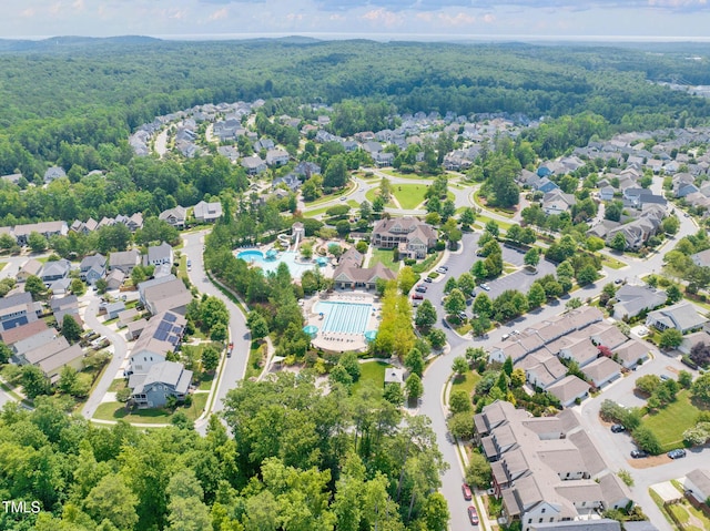 322 Tobacco Farm Way, Chapel Hill, NC 27516 - aerial view of property's location with nearby suburban area