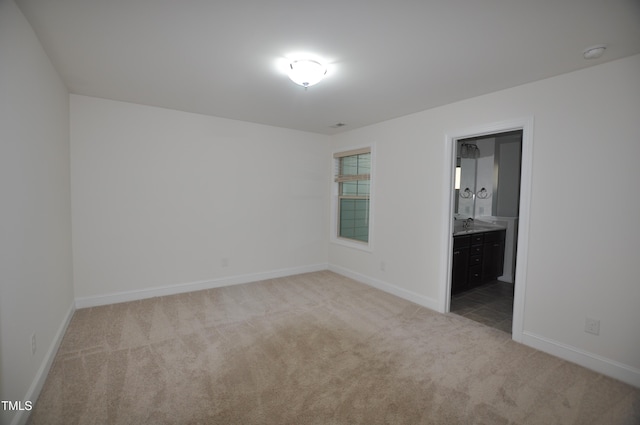 536 Rockcastle Dr, Cary, NC 27519 - unfurnished bedroom featuring carpet flooring and connected bathroom