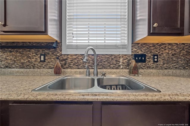 115 Race Ct, Godwin, NC 28344 - kitchen with dark brown cabinets, light countertops, tasteful backsplash, and dishwasher
