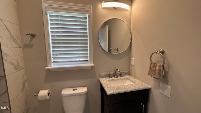 205 Bog Hill Ln, Cary, NC 27519 - bathroom with vanity and toilet