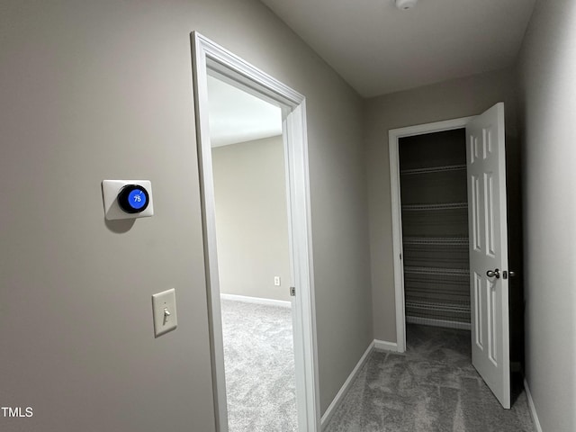 205 Bog Hill Ln, Cary, NC 27519 - corridor with carpet and baseboards