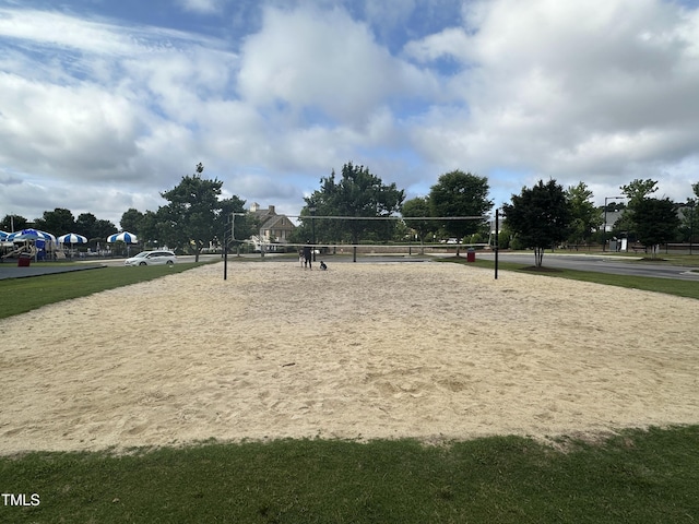 205 Bog Hill Ln, Cary, NC 27519 - view of community with volleyball court