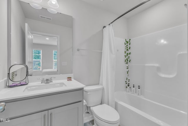 4949 Microcline Trl, Raleigh, NC 27610 - full bath featuring vanity, shower / bath combination with curtain, and ensuite bath