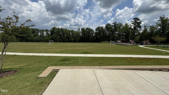 4949 Microcline Trl, Raleigh, NC 27610 - view of property's community featuring an area for soccer