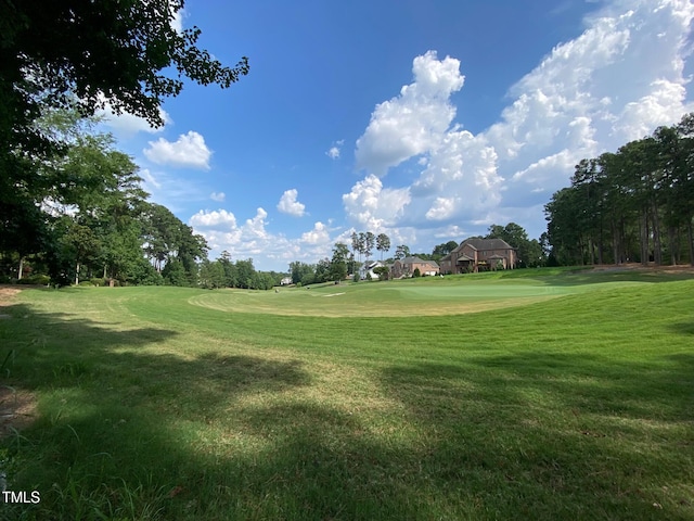 10108 Sporting Club Dr, Raleigh, NC 27617 - surrounding community featuring golf course view and a lawn