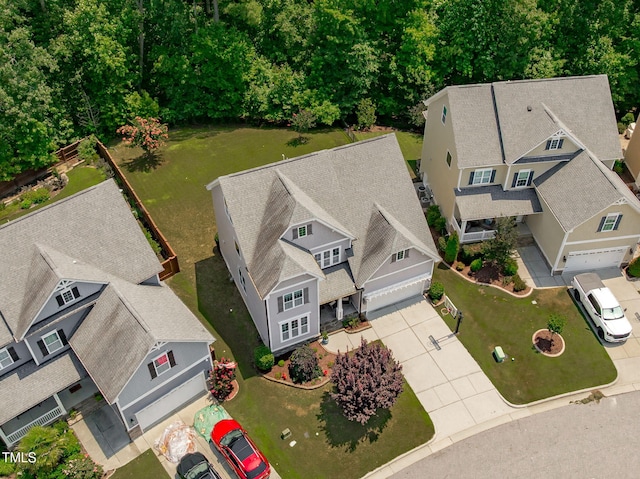 2716 Lake Waccamaw Trl, Apex, NC 27502 - view from above of property