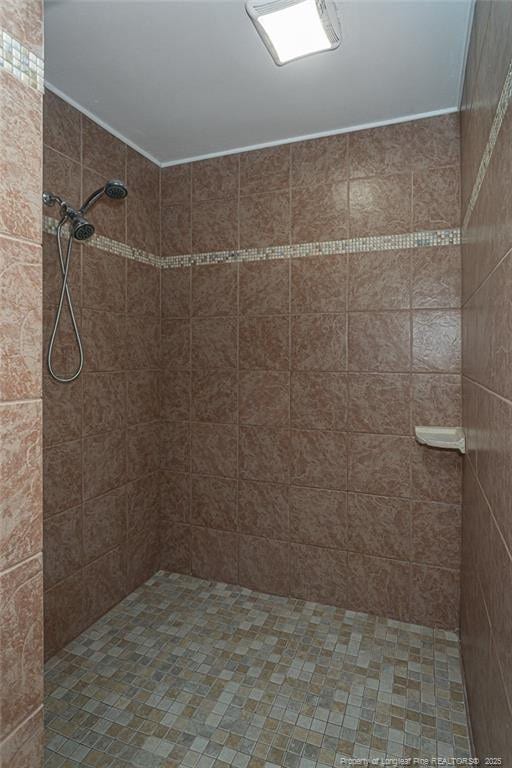 2408 Crabtree Ct, Fayetteville, NC 28304 - bathroom with tiled shower