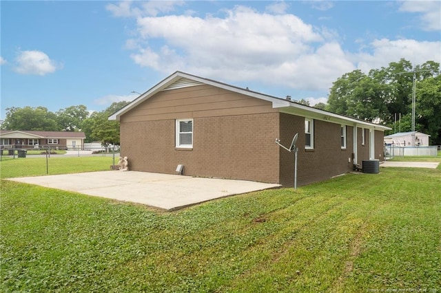 2408 Crabtree Ct, Fayetteville, NC 28304 - back of house featuring a patio area and brick siding