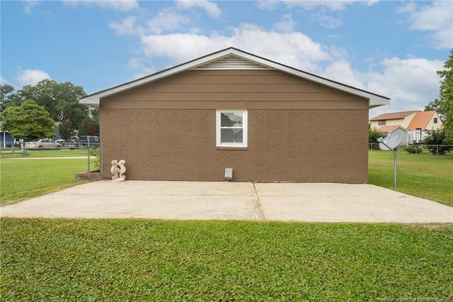 2408 Crabtree Ct, Fayetteville, NC 28304 - rear view of house featuring a patio area and brick siding