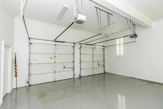 3112 Lake Pointe Trl, Rocky Mount, NC 27804 - garage featuring a garage door opener