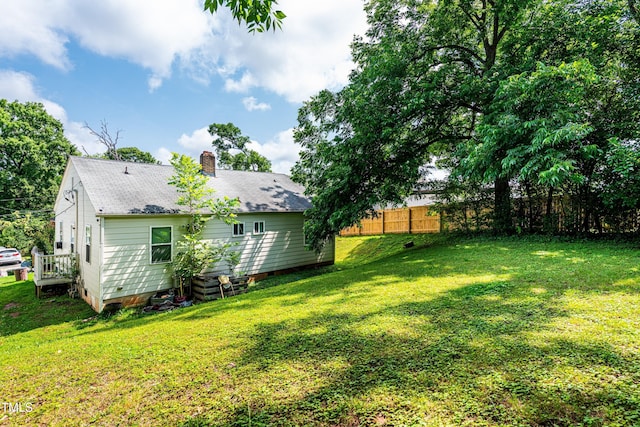 806 Eva St, Durham, NC 27701 - view of yard