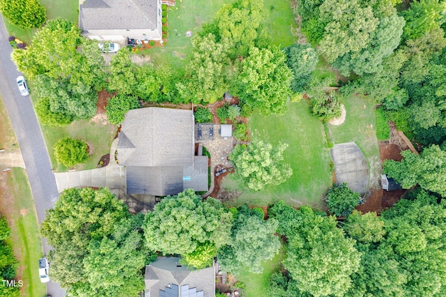 218 Inwood Forest Dr, Raleigh, NC 27603 - bird's eye view